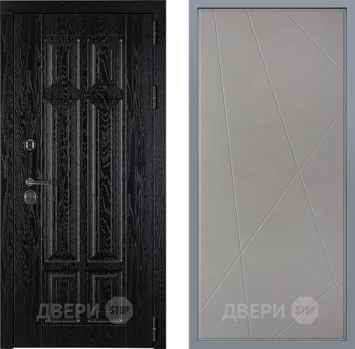Дверь Заводские двери Мюнхен Флитта Грей софт в Краснознаменске