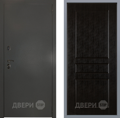 Дверь Заводские двери Эталон 3к антик серебро К-2 Венге в Краснознаменске