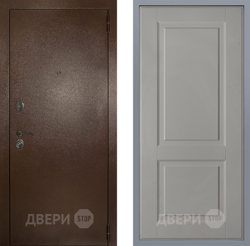 Дверь Заводские двери Эталон 3к антик медь Доррен Грей софт в Краснознаменске