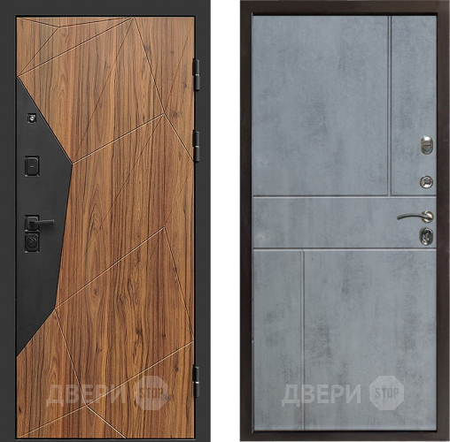 Входная металлическая Дверь Престиж Avangard Горизонт Бетон темный в Краснознаменске