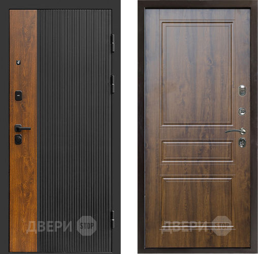 Входная металлическая Дверь Престиж Prestizh Классика Дуб в Краснознаменске