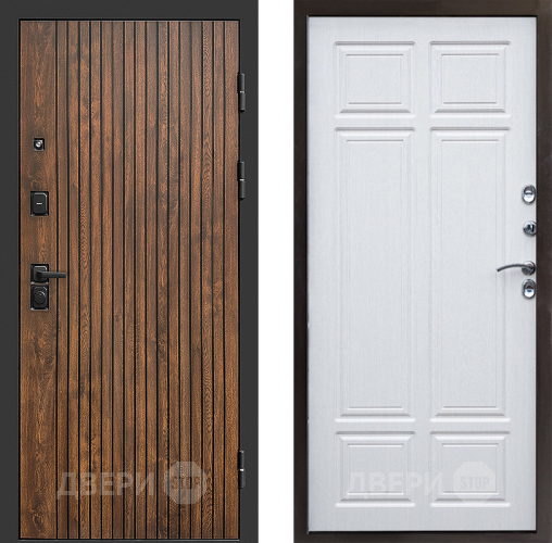 Входная металлическая Дверь Престиж Tvist Премиум Лиственница белая в Краснознаменске