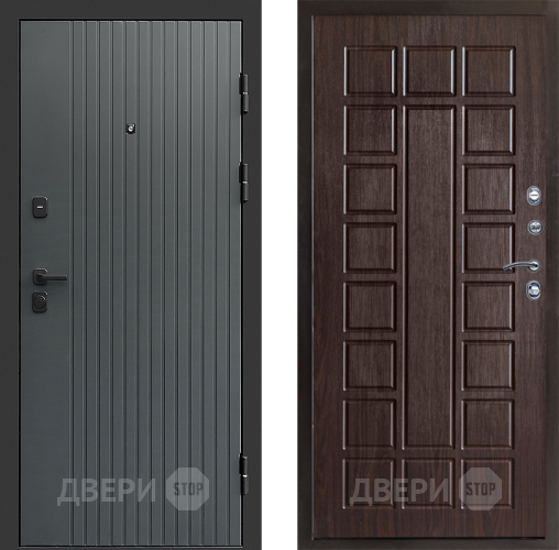 Входная металлическая Дверь Престиж Tvist Grey Престиж Венге в Краснознаменске