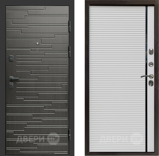 Входная металлическая Дверь Престиж Rivera Porte Белый в Краснознаменске