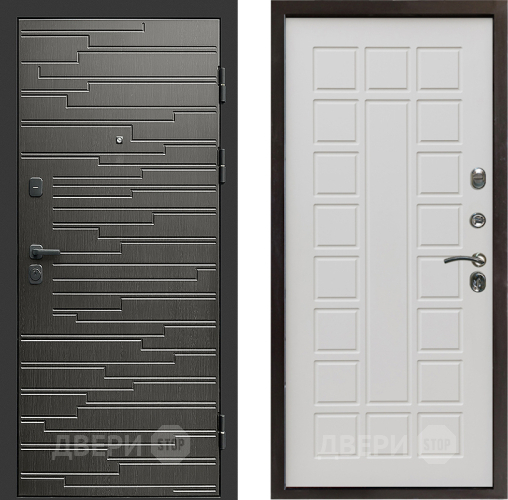 Входная металлическая Дверь Престиж Rivera Престиж Бежевый мат в Краснознаменске