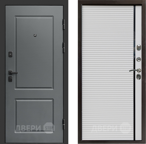 Входная металлическая Дверь Престиж Verona Porte Белый в Краснознаменске