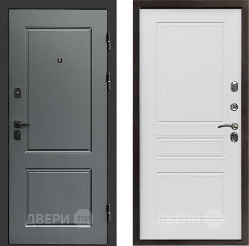 Входная металлическая Дверь Престиж Verona Классика Лиственница белая в Краснознаменске