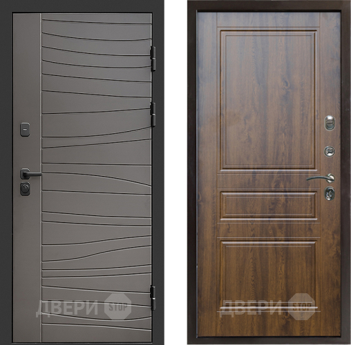 Входная металлическая Дверь Престиж Siciliya Классика Дуб в Краснознаменске