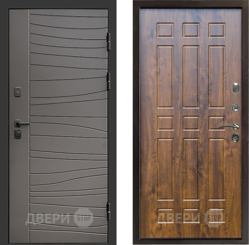 Входная металлическая Дверь Престиж Siciliya Спарта Дуб в Краснознаменске