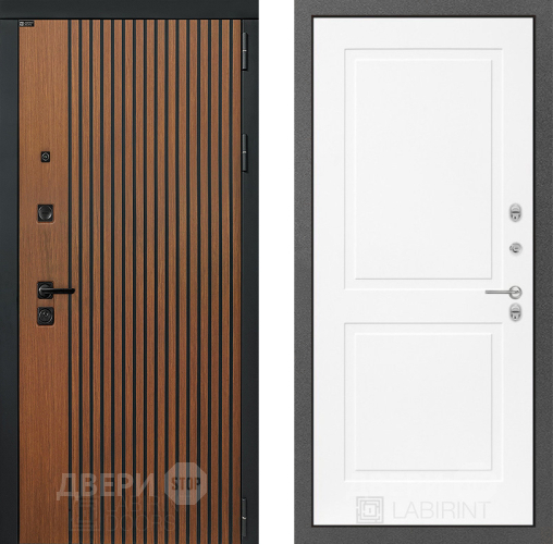 Дверь Лабиринт (LABIRINT) Шторм 11 Белый софт в Краснознаменске