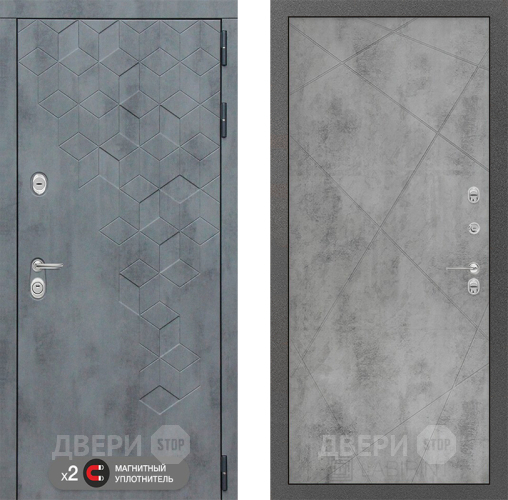 Входная металлическая Дверь Лабиринт (LABIRINT) Бетон 24 Бетон светлый в Краснознаменске