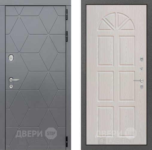 Входная металлическая Дверь Лабиринт (LABIRINT) Cosmo 15 VINORIT Алмон 25 в Краснознаменске