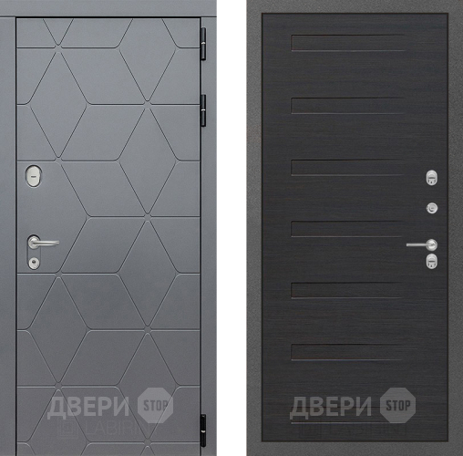 Дверь Лабиринт (LABIRINT) Cosmo 14 Эковенге поперечный в Краснознаменске