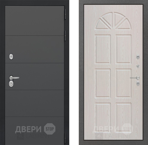 Входная металлическая Дверь Лабиринт (LABIRINT) Art 15 VINORIT Алмон 25 в Краснознаменске