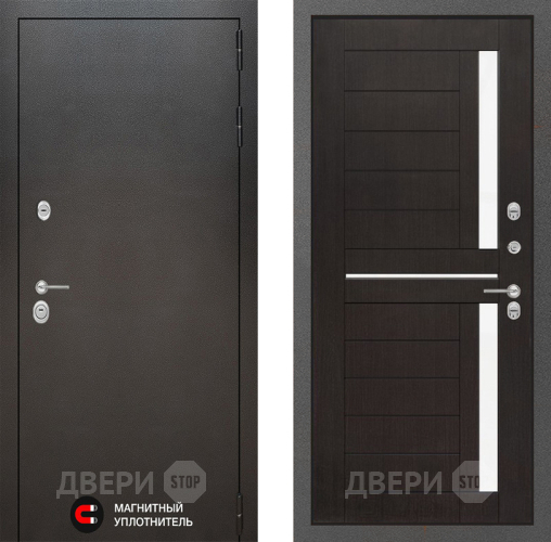 Входная металлическая Дверь Лабиринт (LABIRINT) Silver 02 Венге в Краснознаменске