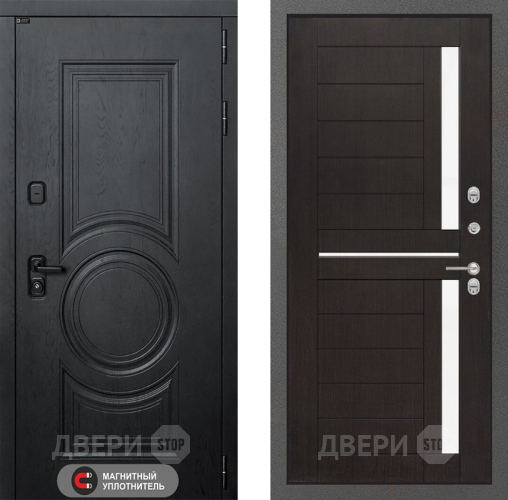 Входная металлическая Дверь Лабиринт (LABIRINT) Гранд 02 Венге в Краснознаменске