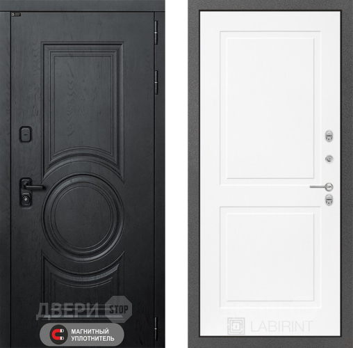 Дверь Лабиринт (LABIRINT) Гранд 11 Белый софт в Краснознаменске