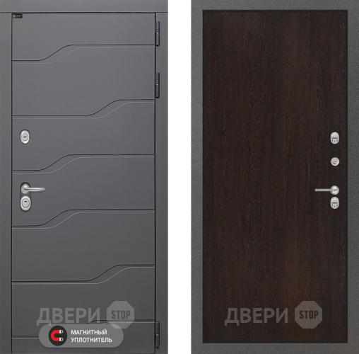 Входная металлическая Дверь Лабиринт (LABIRINT) Ривер 05 Венге в Краснознаменске