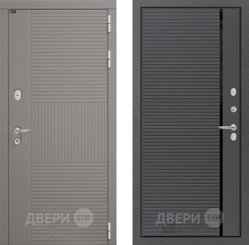 Входная металлическая Дверь Лабиринт (LABIRINT) Формо 22 Графит софт в Краснознаменске