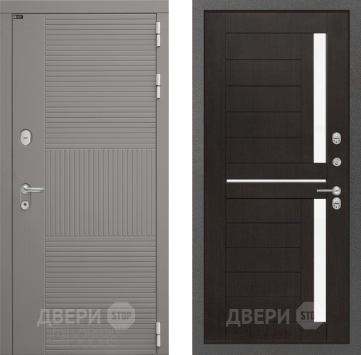 Входная металлическая Дверь Лабиринт (LABIRINT) Формо 02 Венге в Краснознаменске