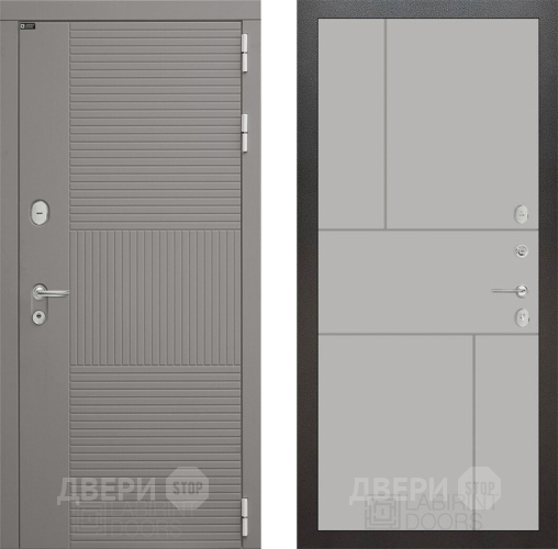 Входная металлическая Дверь Лабиринт (LABIRINT) Формо 21 Грей софт в Краснознаменске