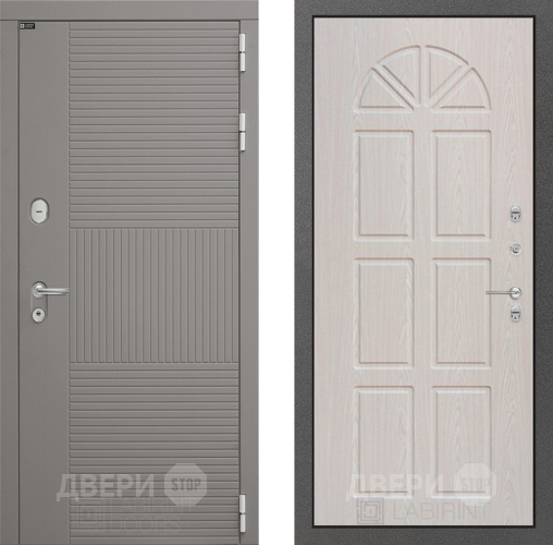 Входная металлическая Дверь Лабиринт (LABIRINT) Формо 15 VINORIT Алмон 25 в Краснознаменске