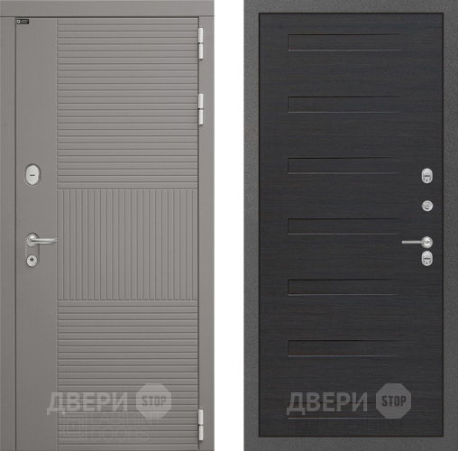 Входная металлическая Дверь Лабиринт (LABIRINT) Формо 14 Эковенге поперечный в Краснознаменске