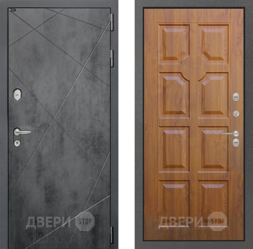 Входная металлическая Дверь Лабиринт (LABIRINT) Лофт 17 Дуб золото в Краснознаменске