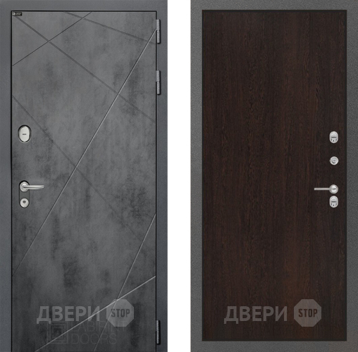 Входная металлическая Дверь Лабиринт (LABIRINT) Лофт 05 Венге в Краснознаменске