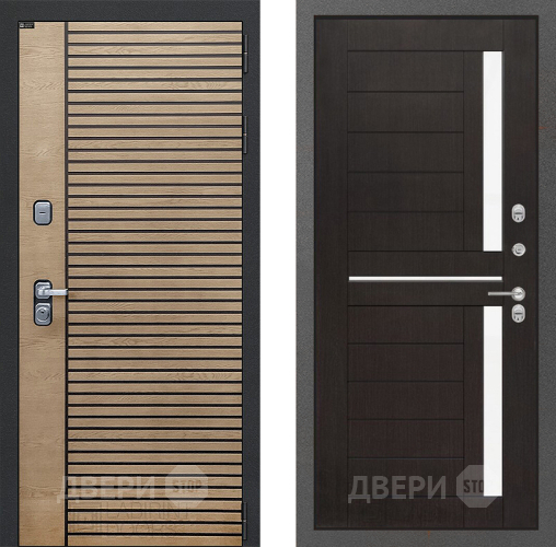 Входная металлическая Дверь Лабиринт (LABIRINT) Ritm 02 Венге в Краснознаменске