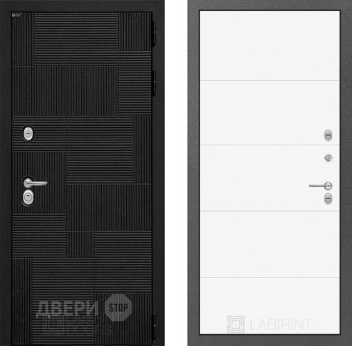 Дверь Лабиринт (LABIRINT) Pazl 13 Белый софт в Краснознаменске