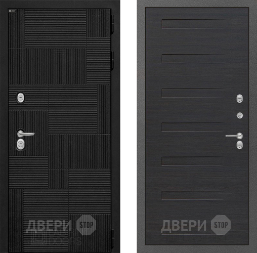 Входная металлическая Дверь Лабиринт (LABIRINT) Pazl 14 Эковенге поперечный в Краснознаменске