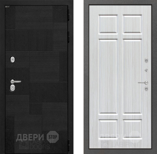 Входная металлическая Дверь Лабиринт (LABIRINT) Pazl 08 Кристалл вуд в Краснознаменске