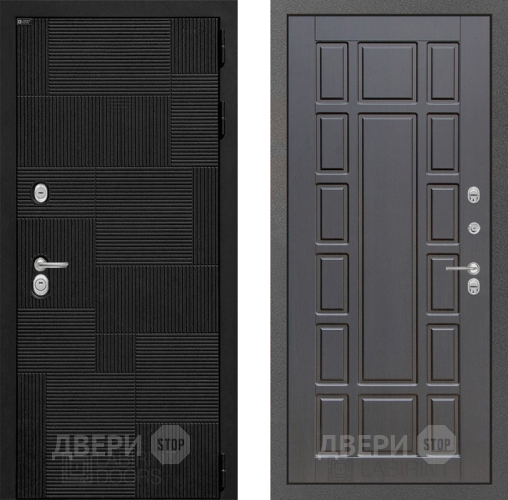 Входная металлическая Дверь Лабиринт (LABIRINT) Pazl 12 Венге в Краснознаменске