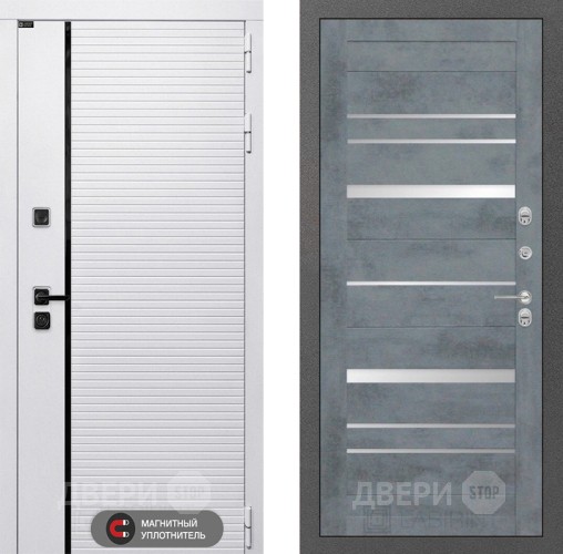 Дверь Лабиринт (LABIRINT) Royal 20 Бетон темный в Краснознаменске