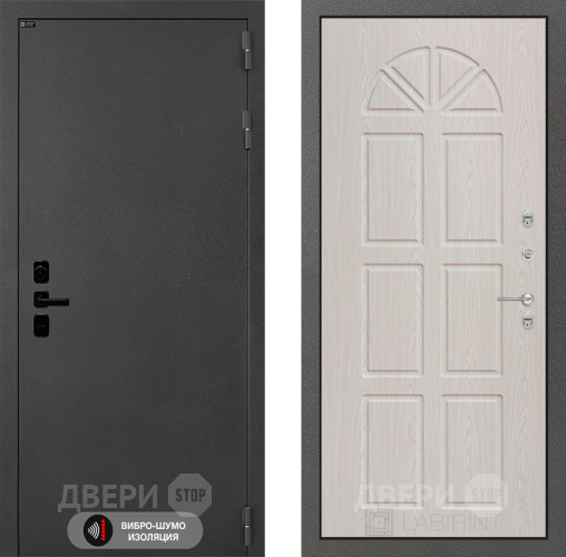 Входная металлическая Дверь Лабиринт (LABIRINT) Acustic 15 VINORIT Алмон 25 в Краснознаменске