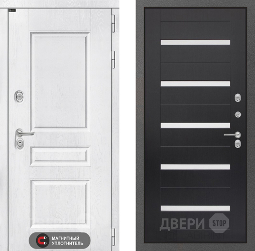 Входная металлическая Дверь Лабиринт (LABIRINT) Versal 01 Венге в Краснознаменске