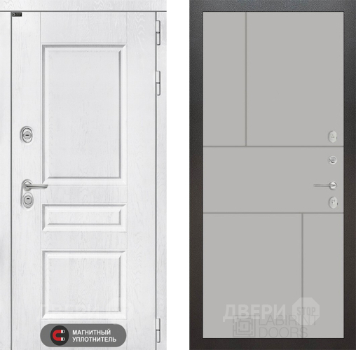 Дверь Лабиринт (LABIRINT) Versal 21 Грей софт в Краснознаменске
