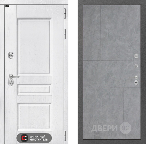 Дверь Лабиринт (LABIRINT) Versal 21 Бетон светлый в Краснознаменске