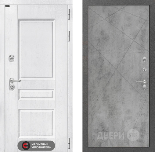 Дверь Лабиринт (LABIRINT) Versal 24 Бетон светлый в Краснознаменске