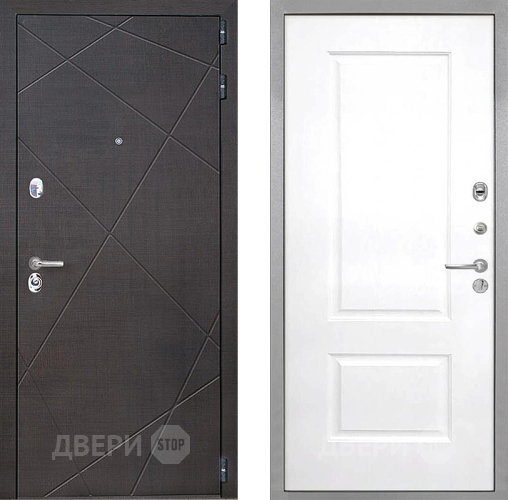 Входная металлическая Дверь Интекрон (INTECRON) Сенатор Лучи Альба Роял Вуд белый в Краснознаменске