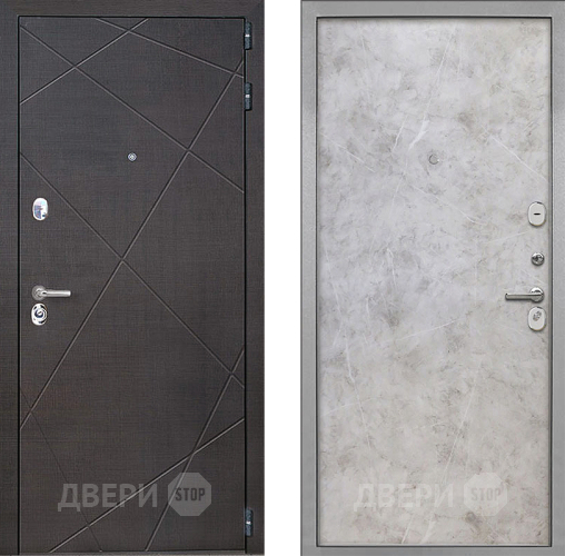 Входная металлическая Дверь Интекрон (INTECRON) Сенатор Лучи Гладкая Мрамор светлый в Краснознаменске