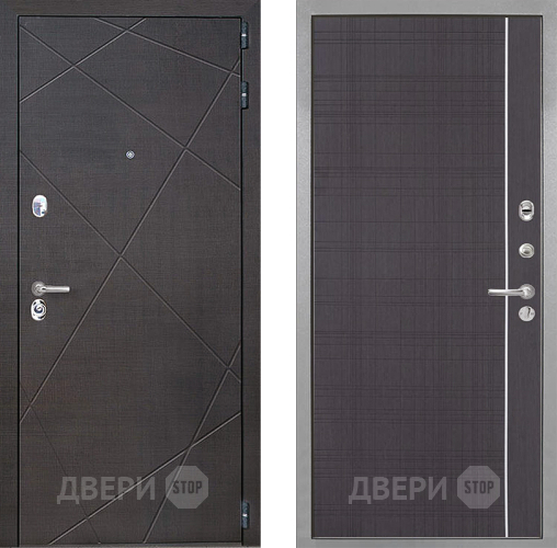 Входная металлическая Дверь Интекрон (INTECRON) Сенатор Лучи В-07 с молдингом Венге в Краснознаменске