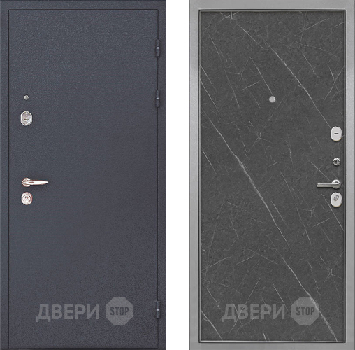 Дверь Интекрон (INTECRON) Колизей Гладкая Гранит лава оникс в Краснознаменске