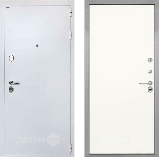 Входная металлическая Дверь Интекрон (INTECRON) Колизей White Гладкая Слоновая кость в Краснознаменске