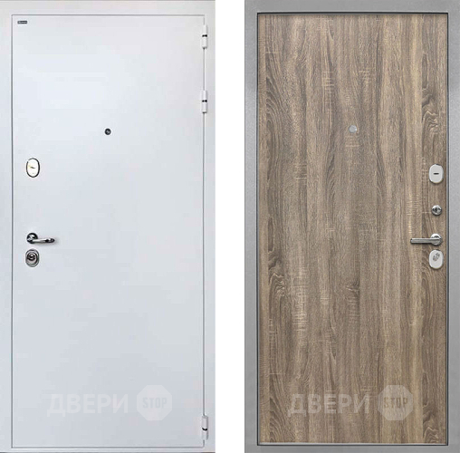 Дверь Интекрон (INTECRON) Колизей White Гладкая Дуб турин в Краснознаменске