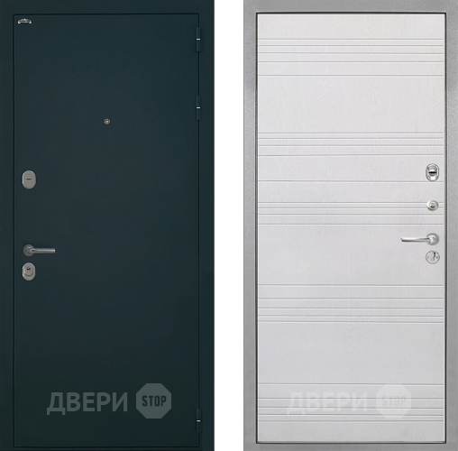 Входная металлическая Дверь Интекрон (INTECRON) Греция ФЛ-316 Белый ясень в Краснознаменске