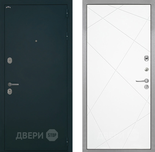 Входная металлическая Дверь Интекрон (INTECRON) Греция Лучи-М Софт милк в Краснознаменске