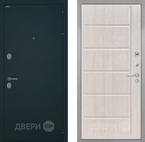 Входная металлическая Дверь Интекрон (INTECRON) Греция ФЛ-102 Сосна белая в Краснознаменске