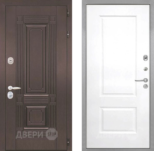 Входная металлическая Дверь Интекрон (INTECRON) Италия Альба Роял Вуд белый в Краснознаменске